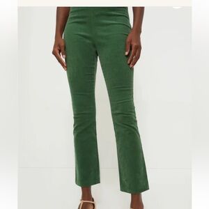 Tuckernuck Green 100% Cotton Ashford Corduroy High Rise Ankle Pants size S